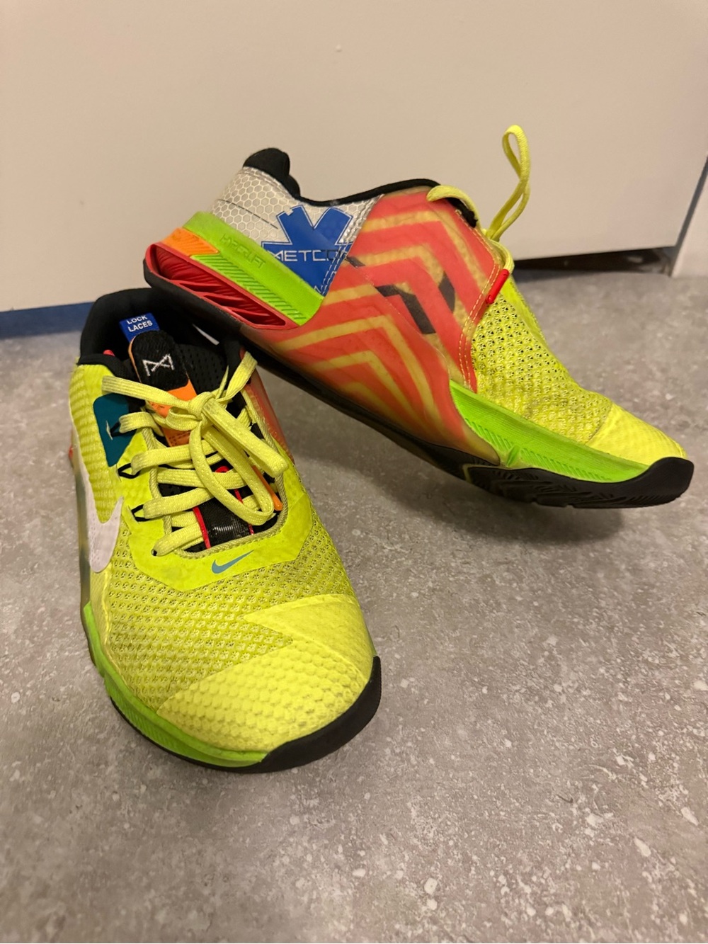 Nike Volt Metcon healthcare edition Athletic Shoes w8.5 m7
